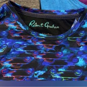 Robert Graham “Street Rodder” tshirt Men’s Large cotton